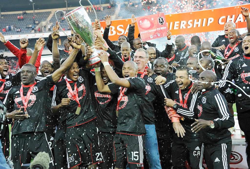 Pirates claimed the Absa Prem trophy for the first