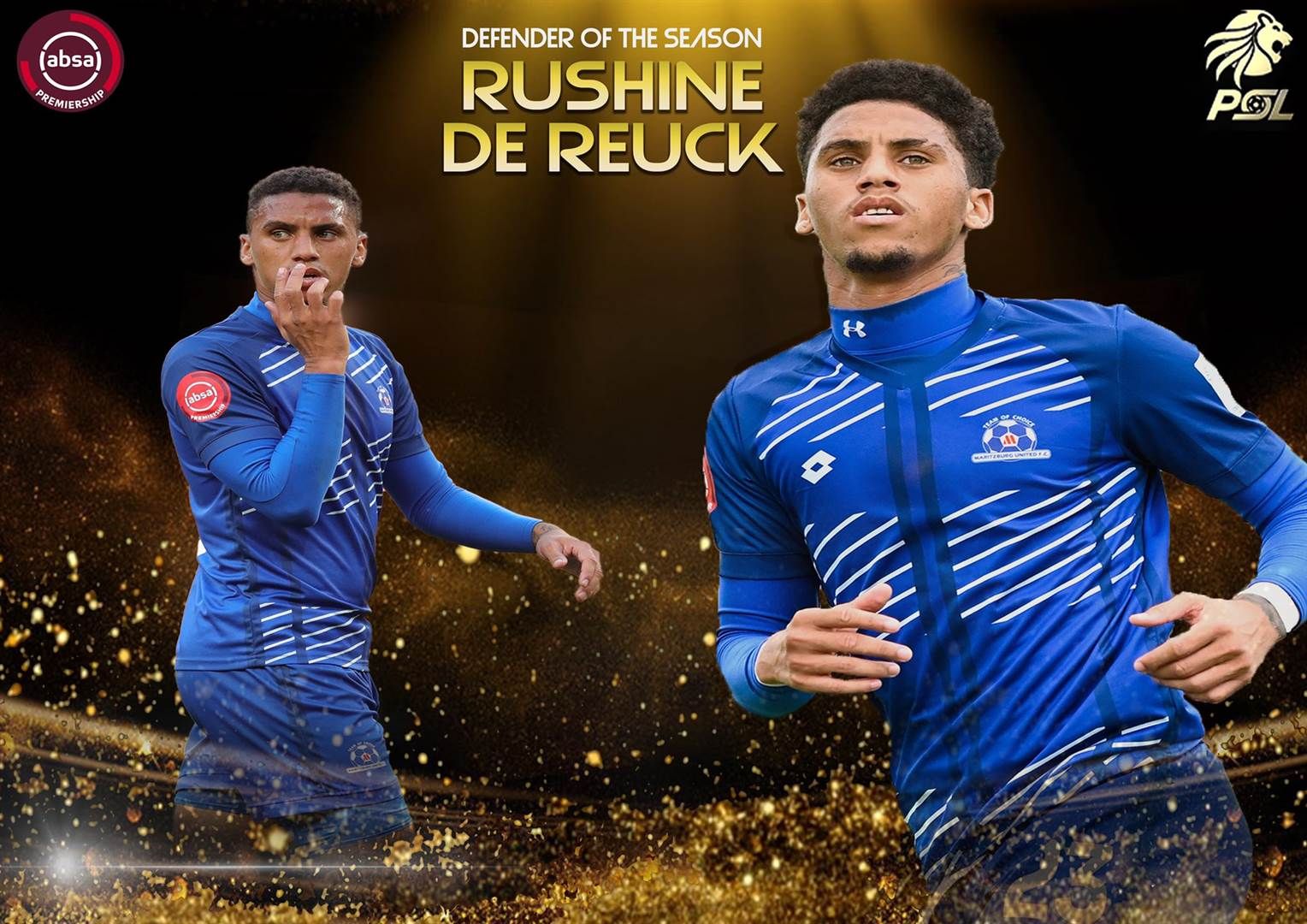Absa Prem Defender of the Season - Rushine De Reuc