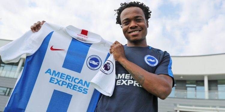 1. Percy Tau (24) - Sundowns to Brighton - €3.2m (