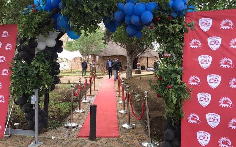 The Sekhukhune United launch was held at Malonjeni
