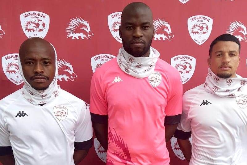 Ayanda Dlamini, Siyabulela Shai and Yusuf Maart