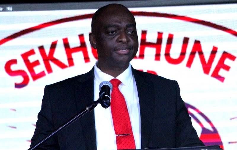 Sekhukhune United chairman Simon Malatjie