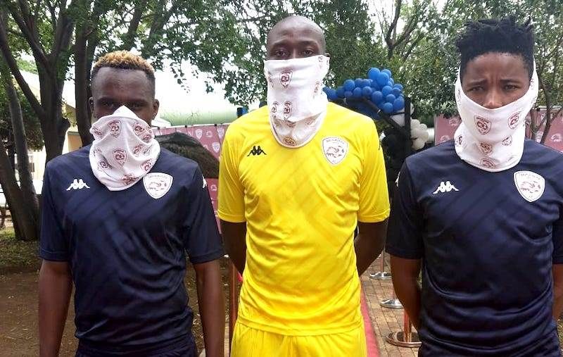 Ntokozo Mtsweni, McClive Phiri and Thabang Mokoena