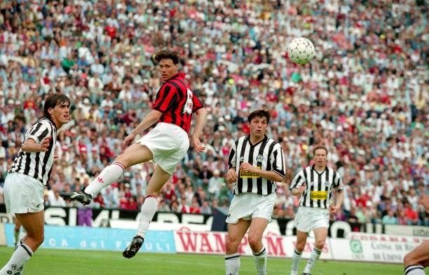 Marco van Basten (AC Milan) - Scored four goals in