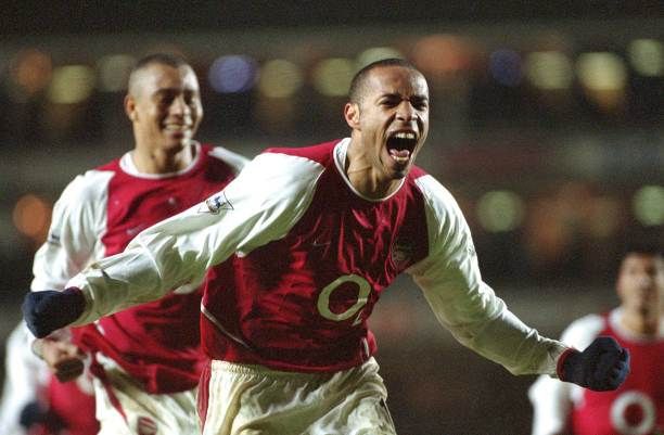 15. Arsenal : Thierry Henry (228 goals)