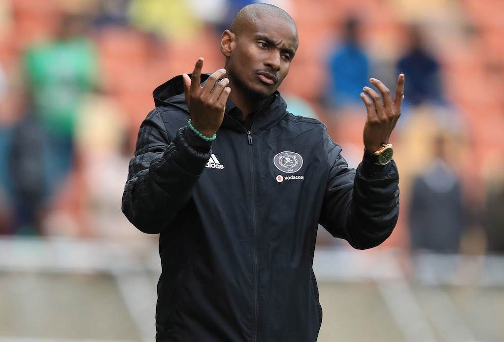 Rhulani Mokwena - Head coach at Orlando Pirates, C Rhulani Mokwena - Head coach at Orlando Pirates, C