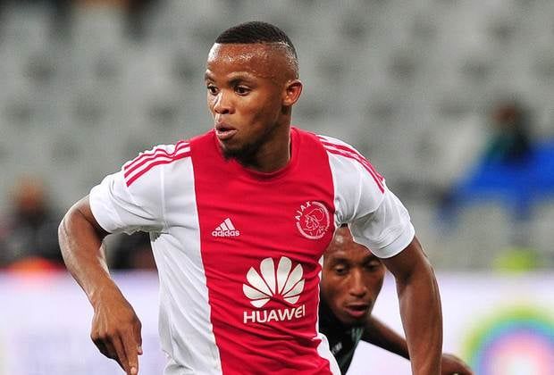Now-defunct Ajax Cape Towns' No. 21 jersey – posth