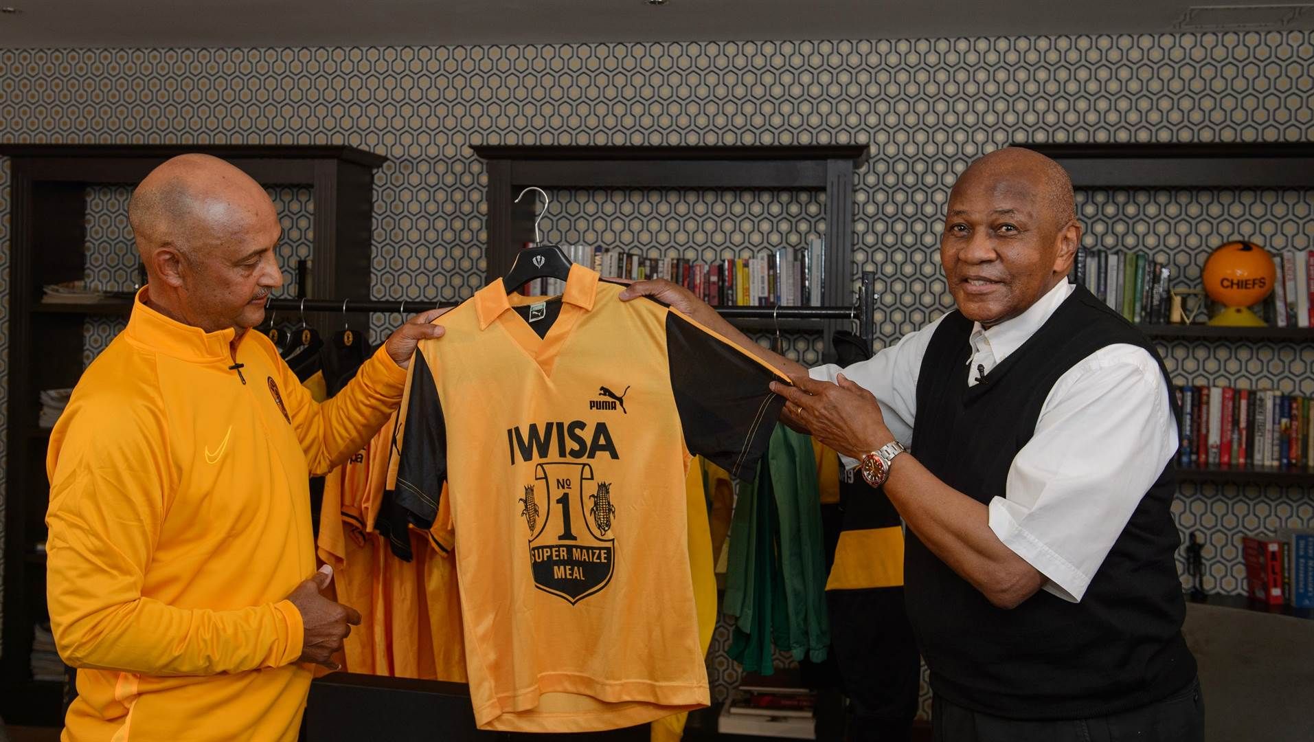 Kaizer Chiefs' No. 20 jersey – retired in honour o