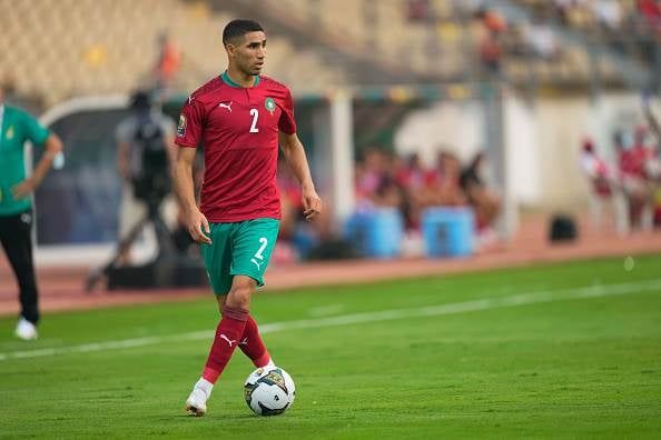 3. Achraf Hakimi (Morocco & Paris Saint-Germain) -