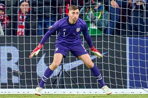 Matt Turner - joining Arsenal from New England Rev