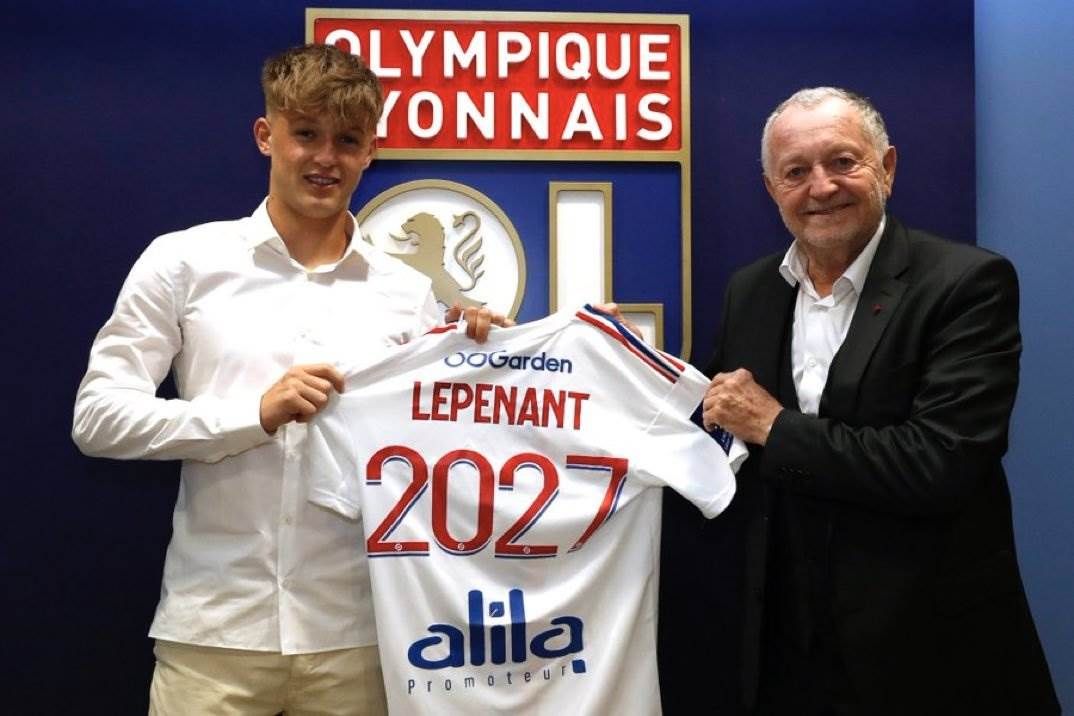 Johann Lepenant - has joined Olympique Lyonnais fr