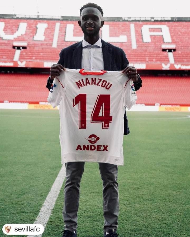 Tanguy Nianzou - joined Sevilla from Bayern Munich