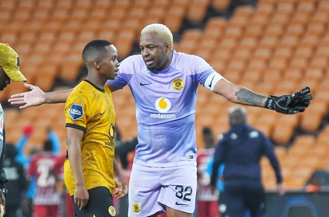 Nkosingiphile Ngcobo and Itumeleng Khune