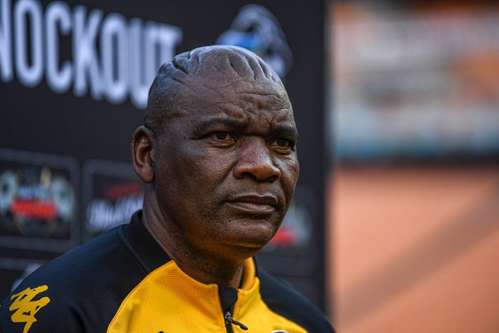Molefi Ntseki at his final game as Kaizer Chiefs h