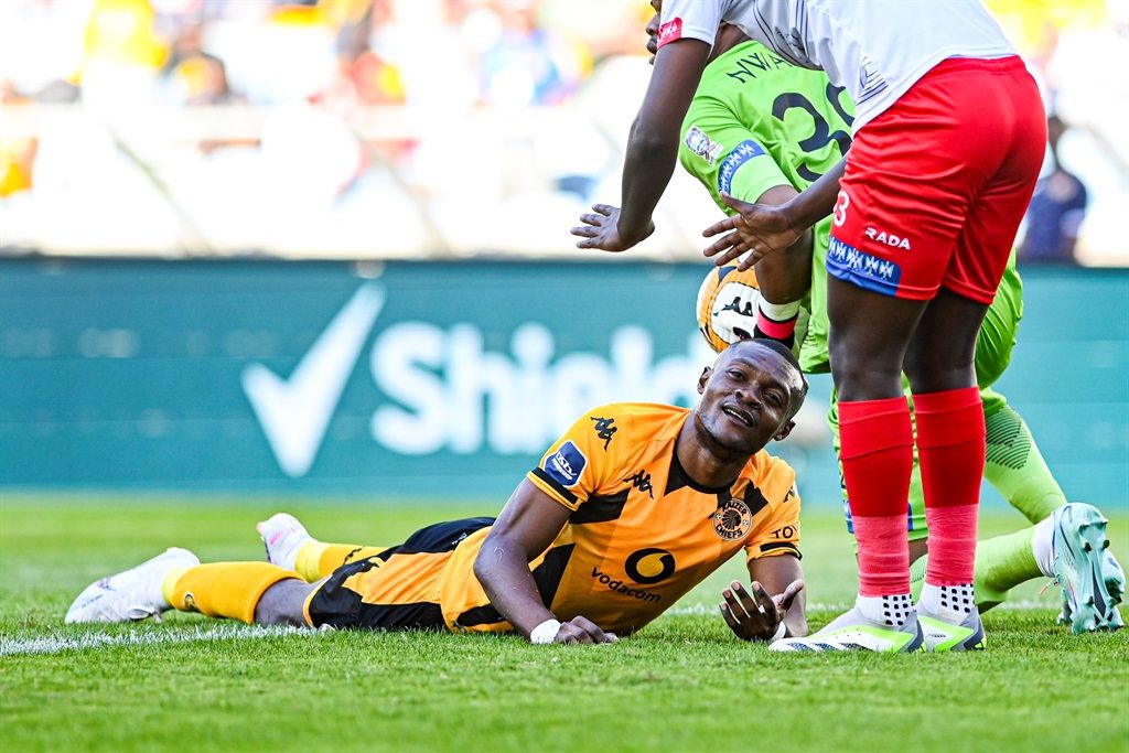 Christian Saile of Kaizer Chiefs during the DStv P