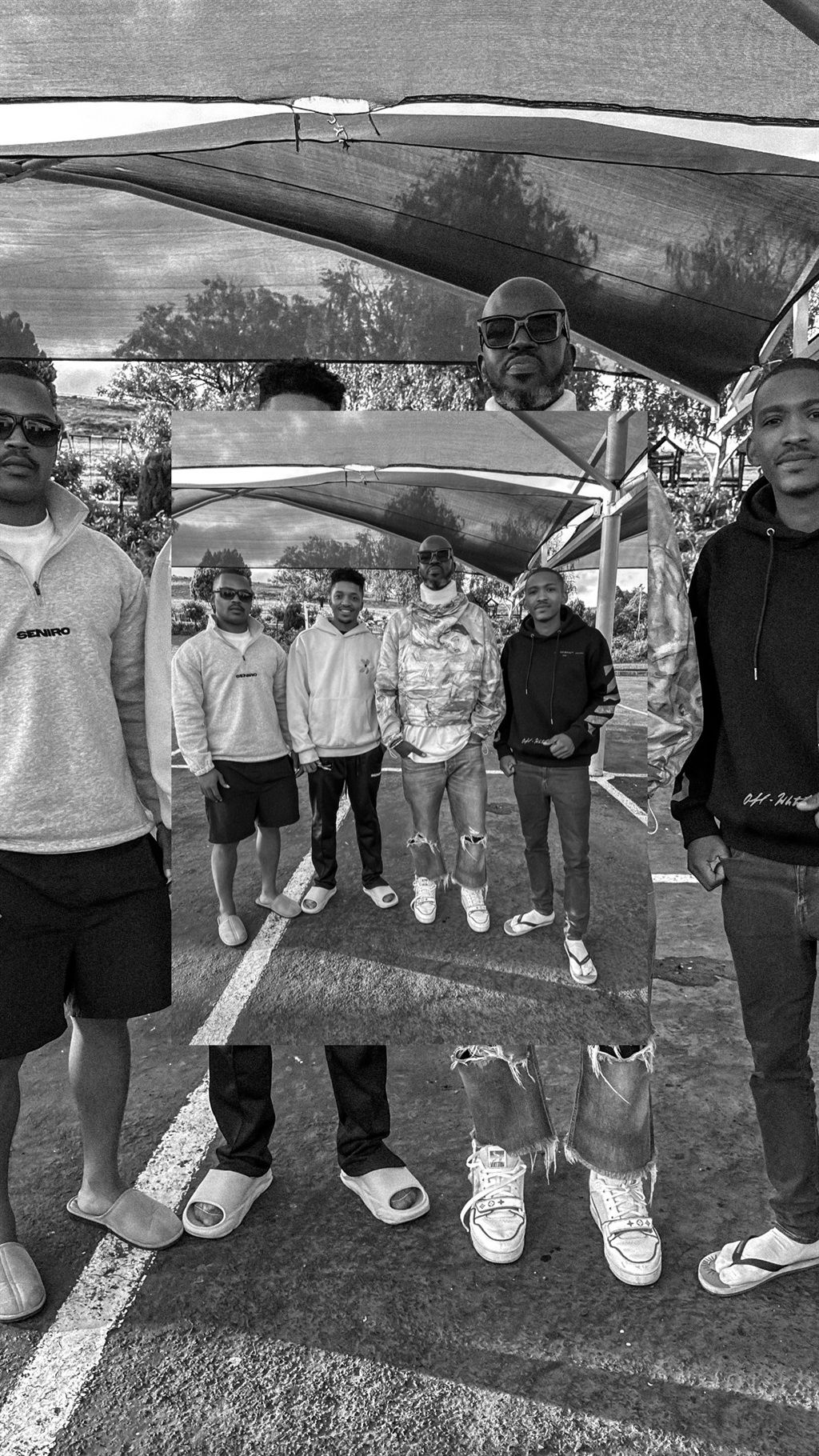 Dumisani Zuma spotted alongside Black Coffee.